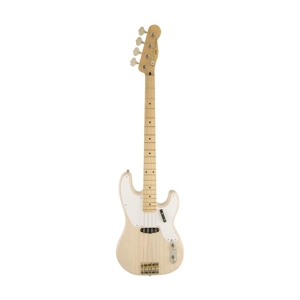 Squier Classic Vibe 50s Precision 4-String Bass, Maple FB, White Blonde, SQUIER BY FENDER, BASS GUITAR, squier-by-fender-bass-guitar-037-4500-501, ZOSO MUSIC SDN BHD