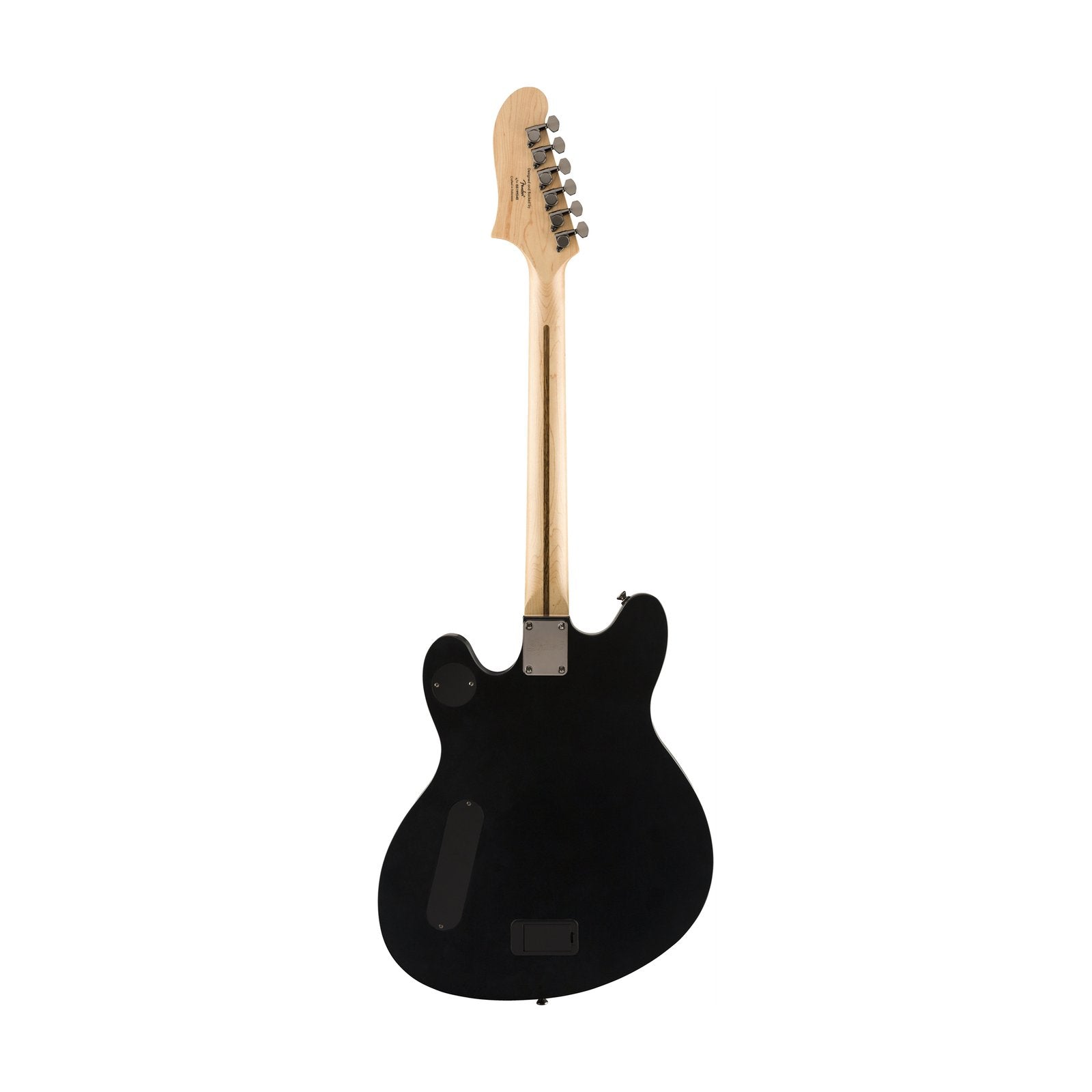 Squier Contemporary Starcaster Electric Guitar, Maple FB, Flat Black, SQUIER BY FENDER, ELECTRIC GUITAR, squier-by-fender-electric-guitar-037-0470-510, ZOSO MUSIC SDN BHD