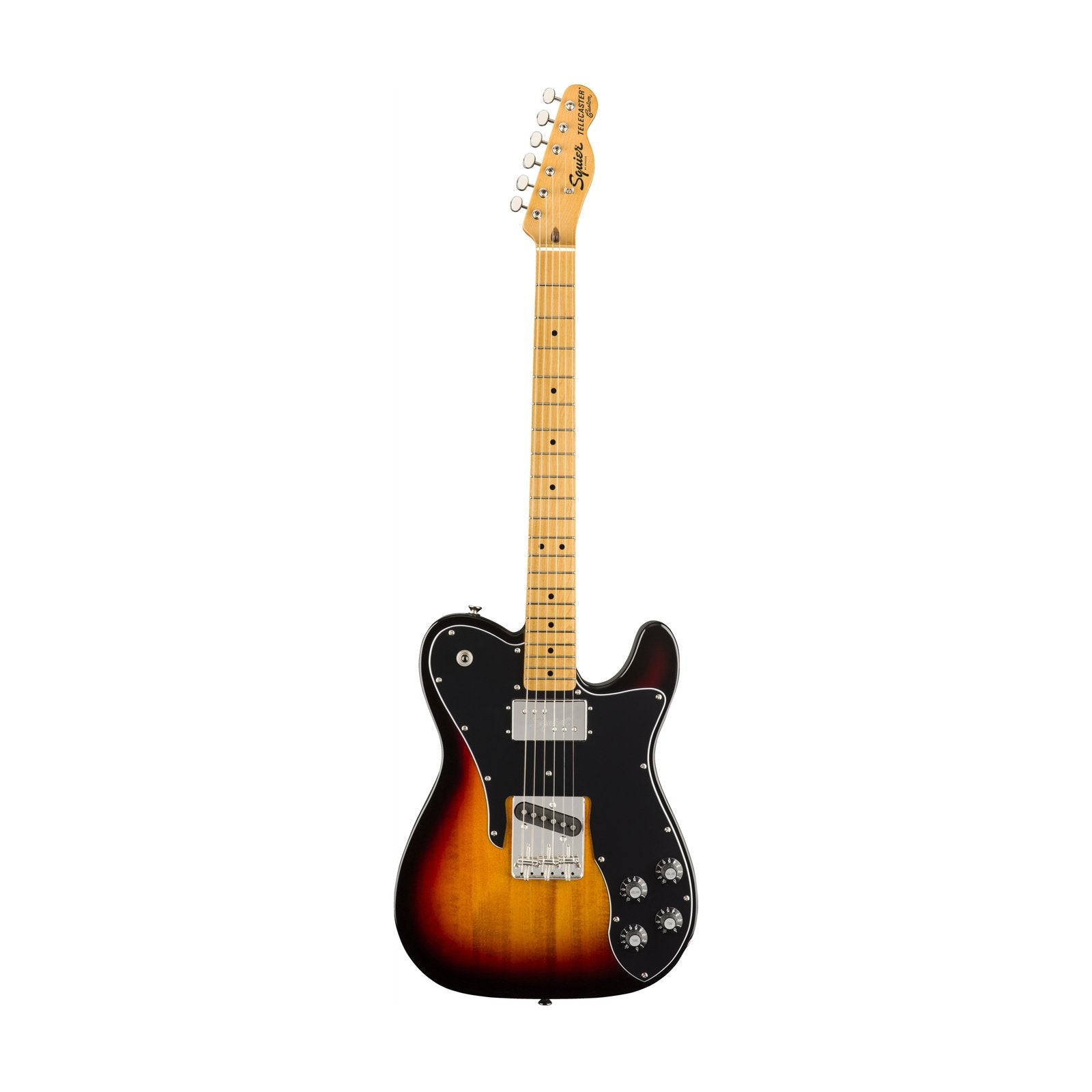 SQUIER CLASSIC VIBE 70S TELECASTER CUSTOM ELECTRIC GUITAR, MAPLE FB, 3-TONE SUNBURST, SQUIER BY FENDER, ELECTRIC GUITAR, squier-by-fender-electric-guitar-037-4050-500, ZOSO MUSIC SDN BHD