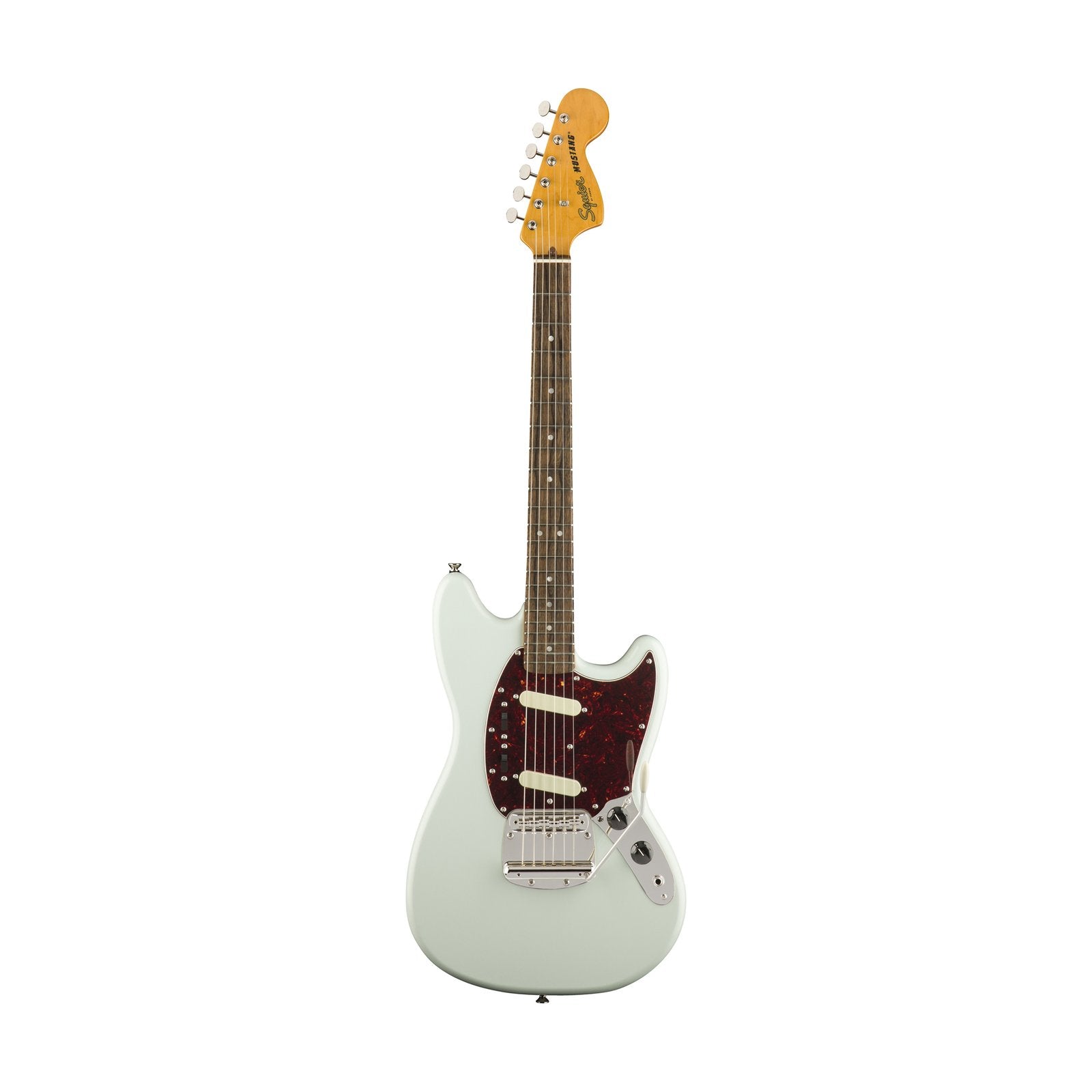 Squier Classic Vibe 60s Mustang Electric Guitar, Laurel FB, Sonic Blue, SQUIER BY FENDER, ELECTRIC GUITAR, squier-by-fender-electric-guitar-037-4080-572, ZOSO MUSIC SDN BHD