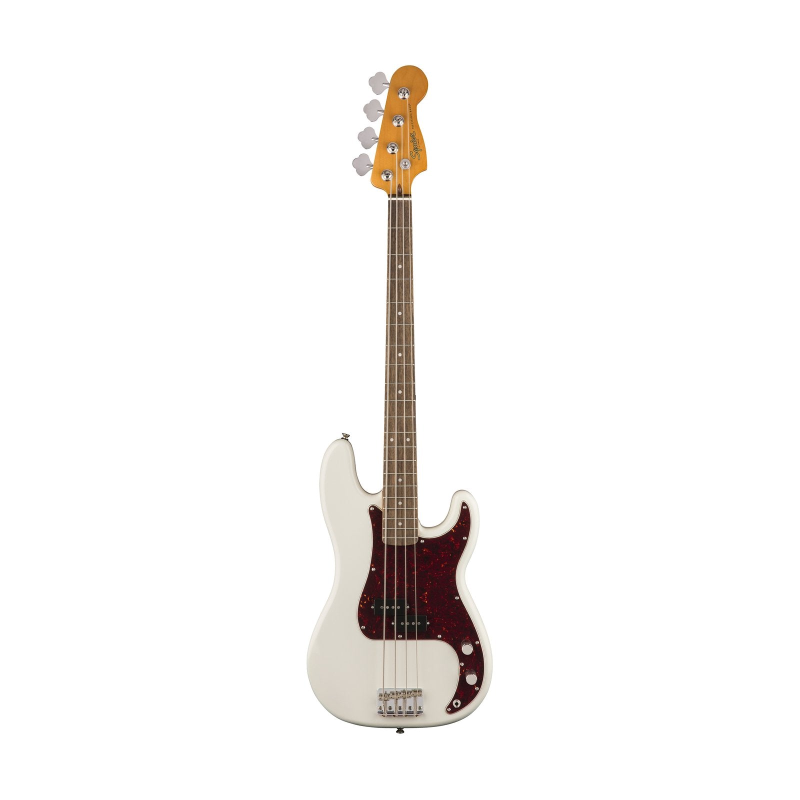 Squier Classic Vibe 60s Precision Bass Guitar, Laurel FB, Olympic White, SQUIER BY FENDER, BASS GUITAR, squier-by-fender-bass-guitar-037-4510-505, ZOSO MUSIC SDN BHD