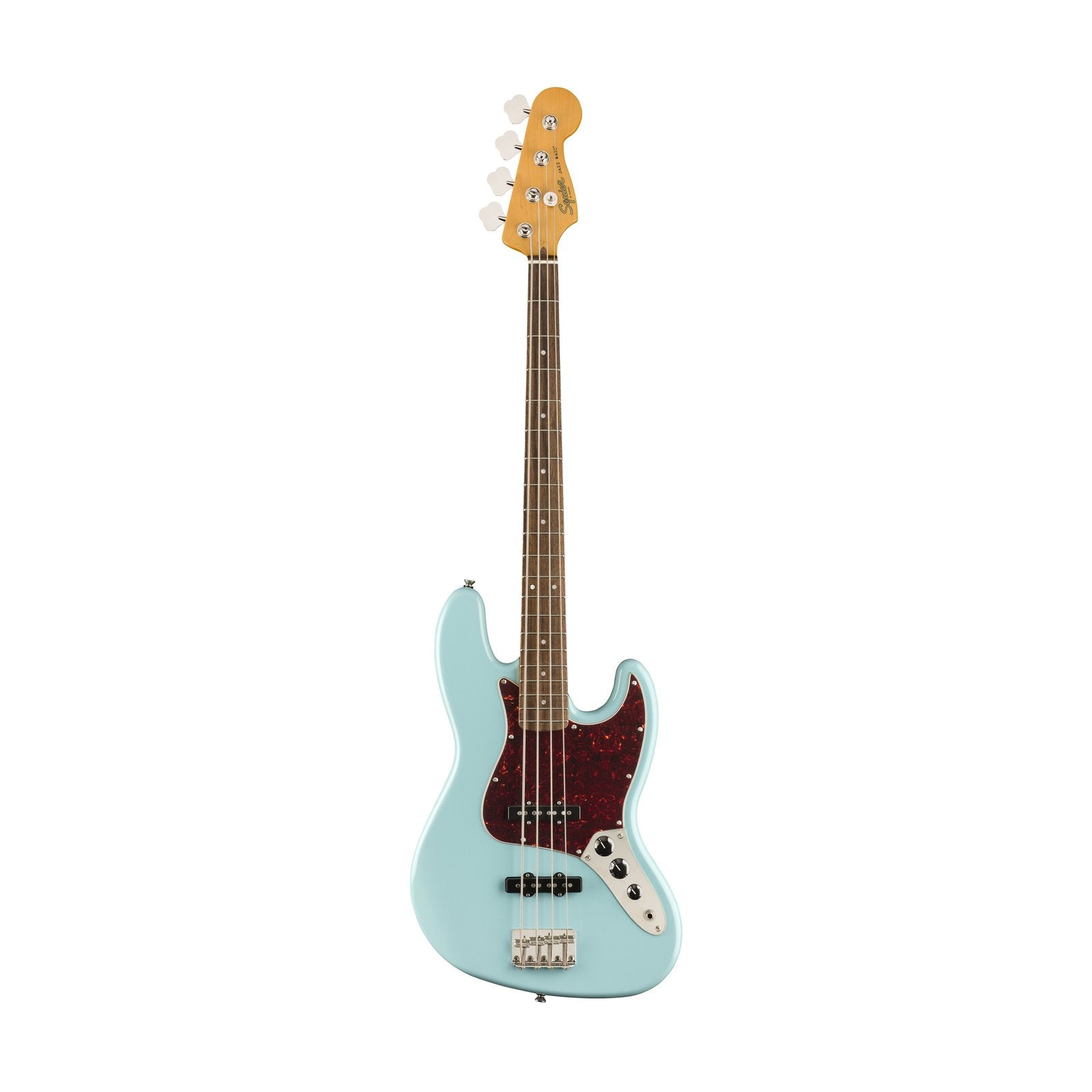 SQUIER CLASSIC VIBE 60S JAZZ BASS GUITAR, LAUREL FB, DAPHNE BLUE, SQUIER BY FENDER, BASS GUITAR, squier-by-fender-bass-guitar-037-4530-504, ZOSO MUSIC SDN BHD