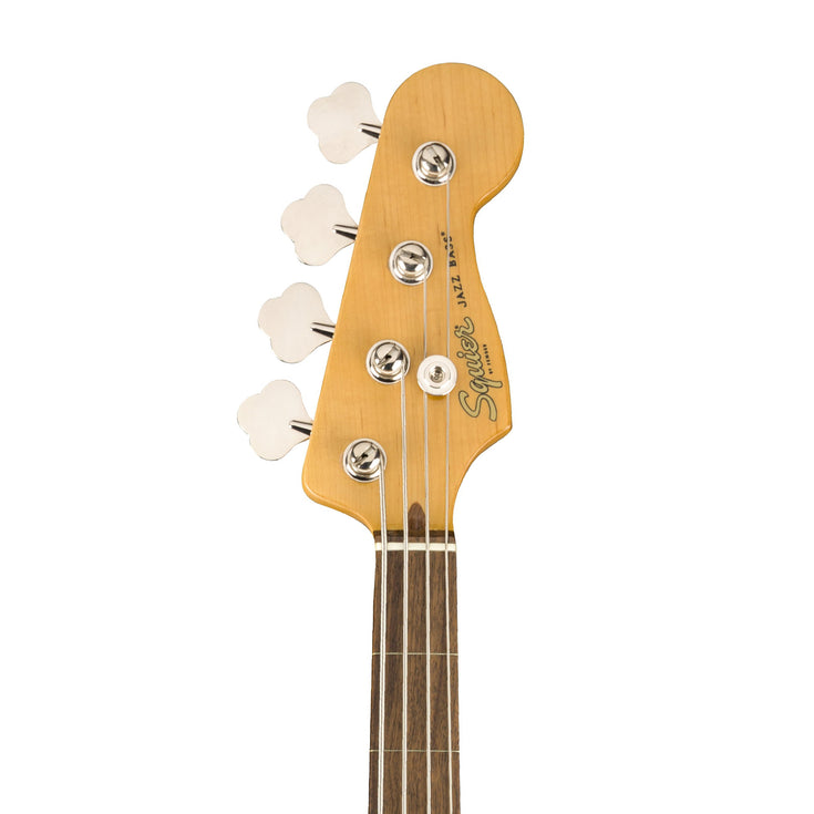 Squier Classic Vibe 60s Jazz Bass Fretless Guitar, Laurel Fb, 3-tone Sunburst