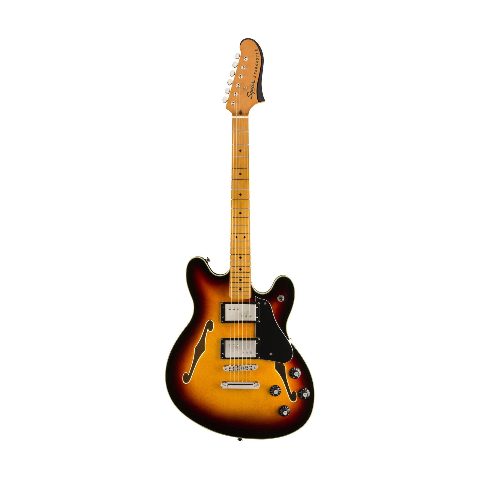 Squier Classic Vibe Starcaster Electric Guitar, Maple FB, 3-Tone Sunburst, SQUIER BY FENDER, ELECTRIC GUITAR, squier-by-fender-electric-guitar-037-4590-500, ZOSO MUSIC SDN BHD