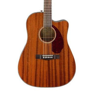 Fender CD-140SCE Dreadnought Acoustic Guitar w/Cutaway & Electronics & Case, All Mahogany, FENDER, ACOUSTIC GUITAR, fender-acoustic-guitar-f03-096-2705-221, ZOSO MUSIC SDN BHD