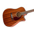 Fender CD-140SCE Dreadnought Acoustic Guitar w/Cutaway & Electronics & Case, All Mahogany, FENDER, ACOUSTIC GUITAR, fender-acoustic-guitar-f03-096-2705-221, ZOSO MUSIC SDN BHD