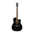 Fender CC-60SCE Concert Acoustic Guitar, Walnut FB, Black, FENDER, ACOUSTIC GUITAR, fender-acoustic-guitar-f03-097-0153-006, ZOSO MUSIC SDN BHD