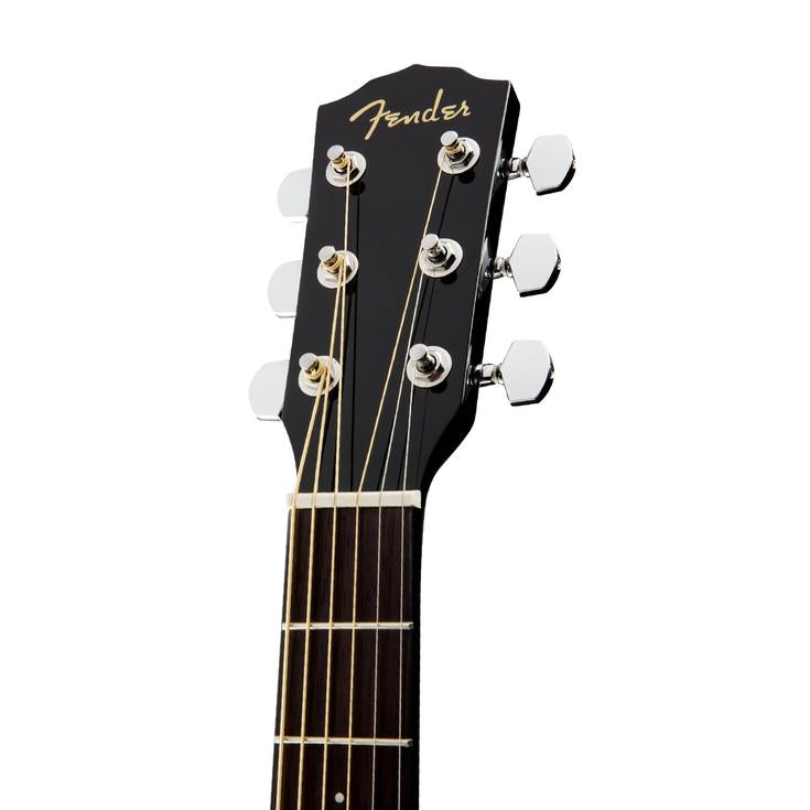 Fender CC-60SCE Concert Acoustic Guitar, Walnut FB, Black, FENDER, ACOUSTIC GUITAR, fender-acoustic-guitar-f03-097-0153-006, ZOSO MUSIC SDN BHD
