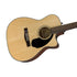 Fender CC-60SCE Concert Acoustic Guitar, Walnut FB, Natural, FENDER, ACOUSTIC GUITAR, fender-acoustic-guitar-f03-097-0153-021, ZOSO MUSIC SDN BHD