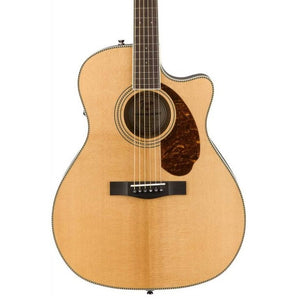 Fender PM-4CE Ltd Ed Auditorium Acoustic Guitar w/Cutaway & Electronics, Natural, FENDER, ACOUSTIC GUITAR, fender-acoustic-guitar-f03-097-0377-221, ZOSO MUSIC SDN BHD