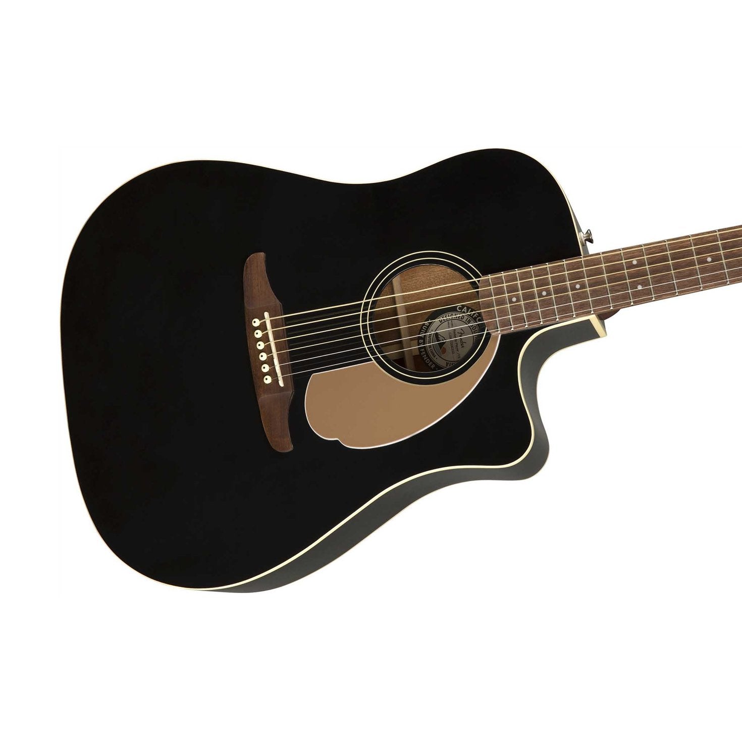 Fender Redondo Player Slope-Shouldered Acoustic Guitar, Jetty Black, FENDER, ACOUSTIC GUITAR, fender-acoustic-guitar-f03-097-0713-506, ZOSO MUSIC SDN BHD