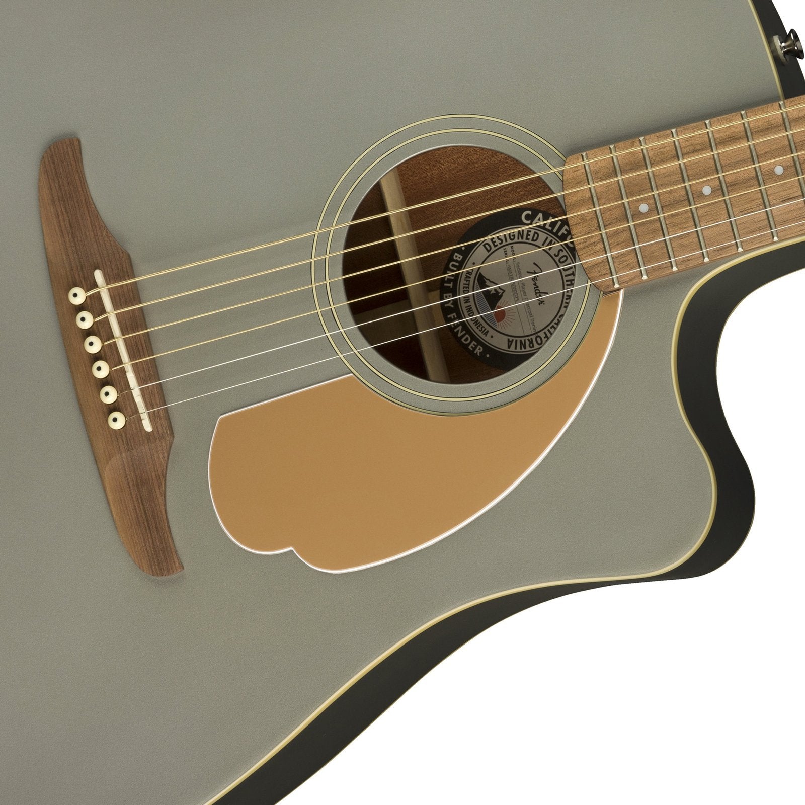 Fender California Redondo Player Slope-Shouldered Acoustic Guitar, Walnut FB, Slate Satin, FENDER, ACOUSTIC GUITAR, fender-acoustic-guitar-f03-097-0713-543, ZOSO MUSIC SDN BHD