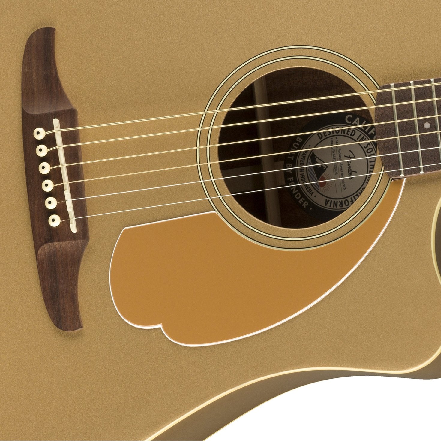 Fender California Redondo Player Slope-Shouldered Acoustic Guitar, Walnut FB, Bronze Satin, FENDER, ACOUSTIC GUITAR, fender-acoustic-guitar-f03-097-0713-553, ZOSO MUSIC SDN BHD