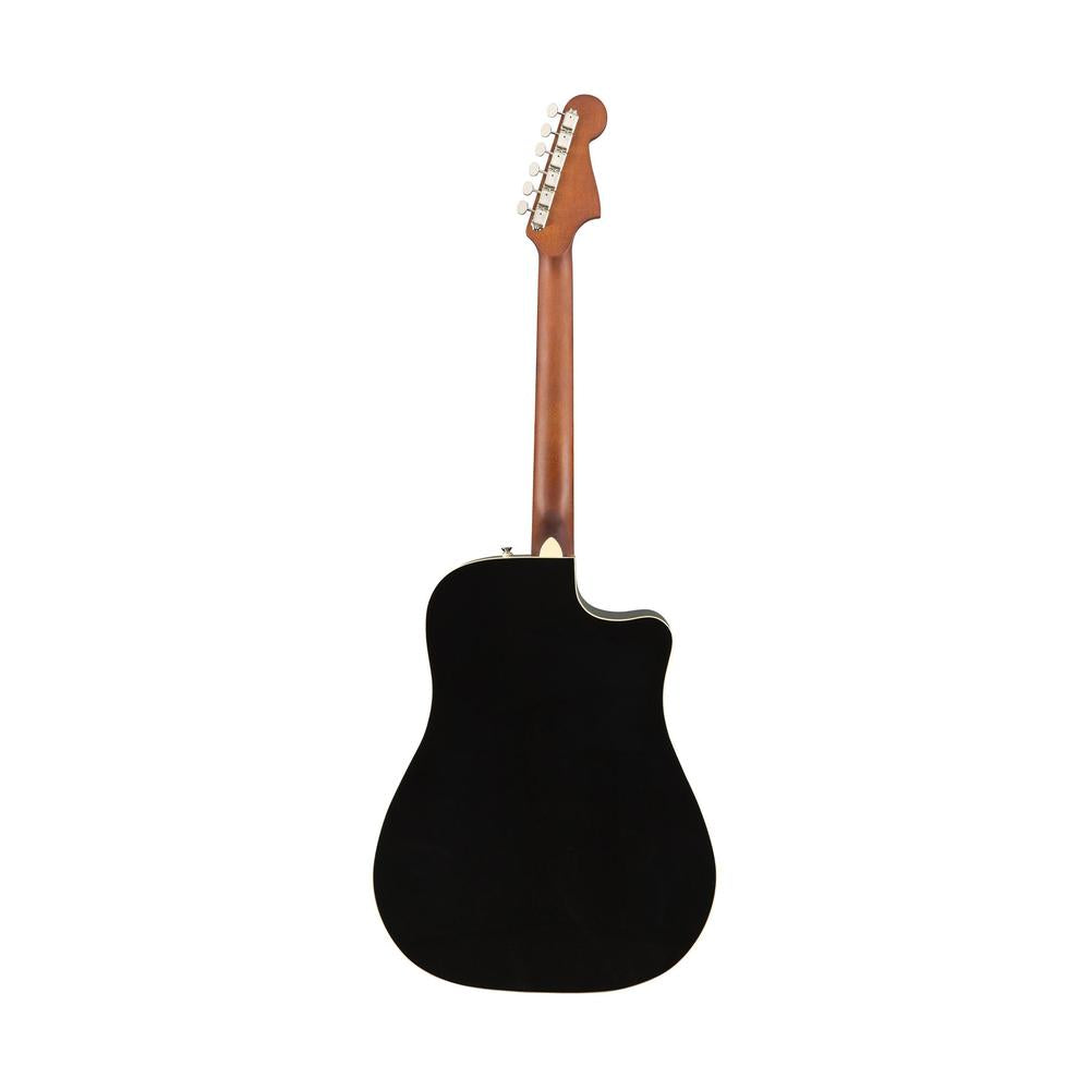 Fender California Redondo Player Left-Handed Acoustic Guitar, Jetty Black, FENDER, ACOUSTIC GUITAR, fender-acoustic-guitar-f03-097-0718-506, ZOSO MUSIC SDN BHD