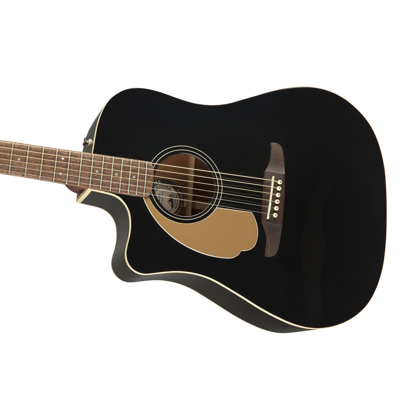 Fender California Redondo Player Left-Handed Acoustic Guitar, Jetty Black, FENDER, ACOUSTIC GUITAR, fender-acoustic-guitar-f03-097-0718-506, ZOSO MUSIC SDN BHD
