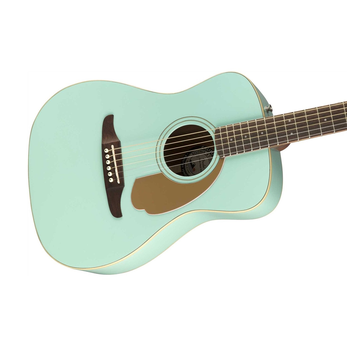 Fender Malibu Player Small-Bodied Acoustic Guitar, Aqua Splash, FENDER, ACOUSTIC GUITAR, fender-acoustic-guitar-f03-097-0722-008, ZOSO MUSIC SDN BHD