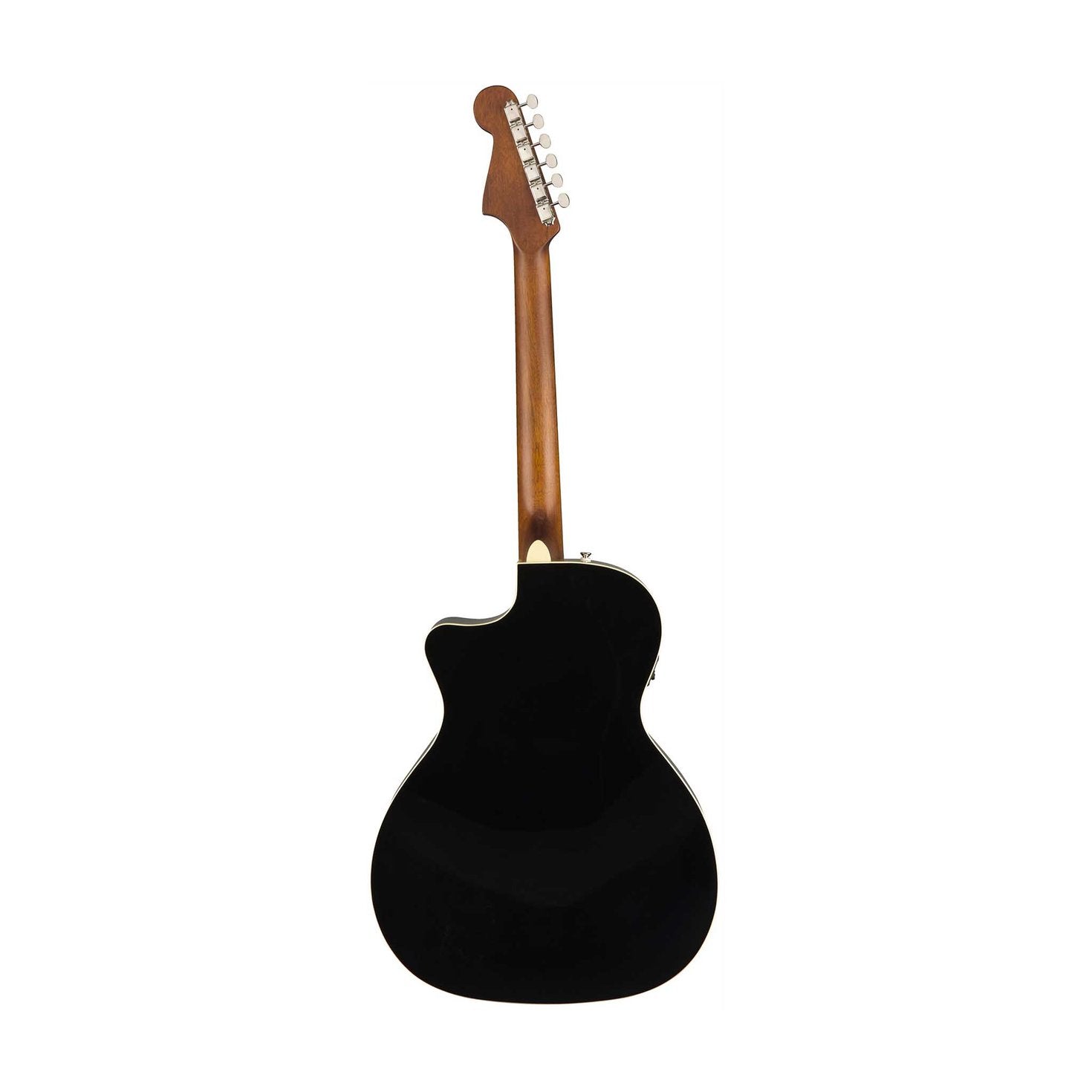 Fender Newporter Player Medium-Sized Acoustic Guitar, Jetty Black, FENDER, ACOUSTIC GUITAR, fender-acoustic-guitar-f03-097-0743-006, ZOSO MUSIC SDN BHD
