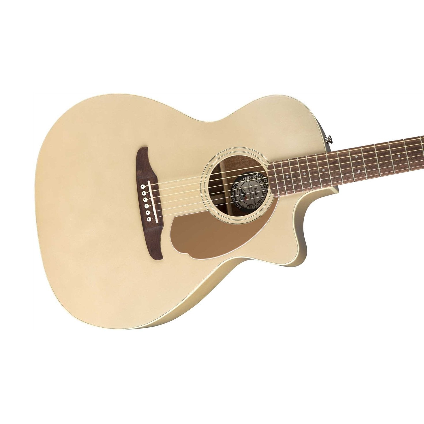 Fender Newporter Player Medium-Sized Acoustic Guitar, Champagne, FENDER, ACOUSTIC GUITAR, fender-acoustic-guitar-f03-097-0743-044, ZOSO MUSIC SDN BHD
