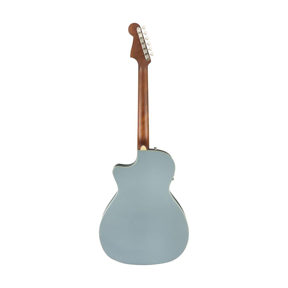 Fender California Newporter Player Medium-Sized Acoustic Guitar, Walnut FB, Ice Blue Satin, FENDER, ACOUSTIC GUITAR, fender-acoustic-guitar-f03-097-0743-062, ZOSO MUSIC SDN BHD