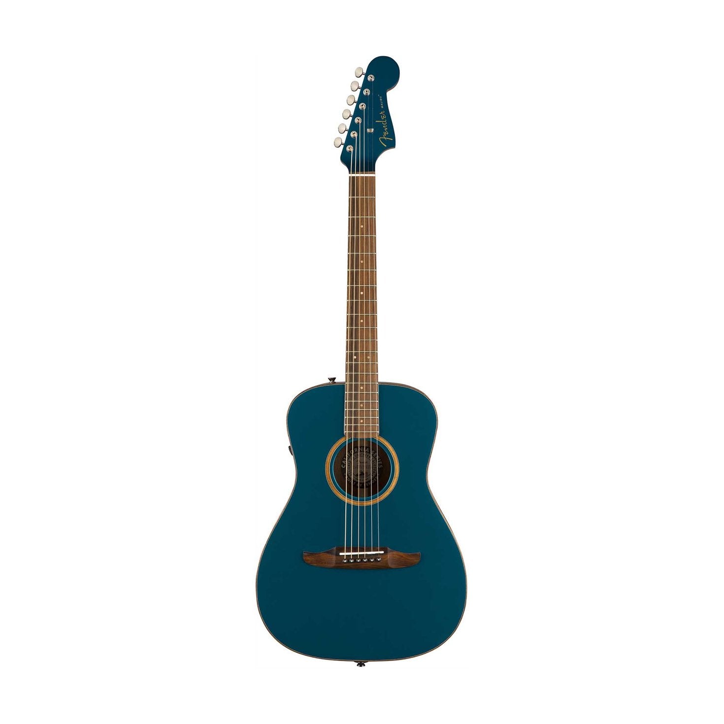 Fender Malibu Classic Small-Bodied Acoustic Guitar w/Bag, Cosmic Turquoise, FENDER, ACOUSTIC GUITAR, fender-acoustic-guitar-f03-097-0922-299, ZOSO MUSIC SDN BHD
