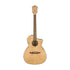 Fender FA-345CE Auditorium Acoustic Guitar w/Cutaway & Electronics, Laurel FB, Natural, FENDER, ACOUSTIC GUITAR, fender-acoustic-guitar-f03-097-1343-021, ZOSO MUSIC SDN BHD