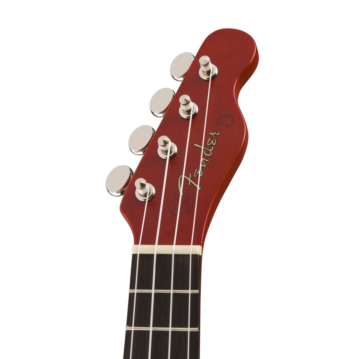 Fender Venice Soprano Ukulele, Walnut FB, Cherry, FENDER, UKULELE, fender-ukulele-f03-097-1610-790, ZOSO MUSIC SDN BHD