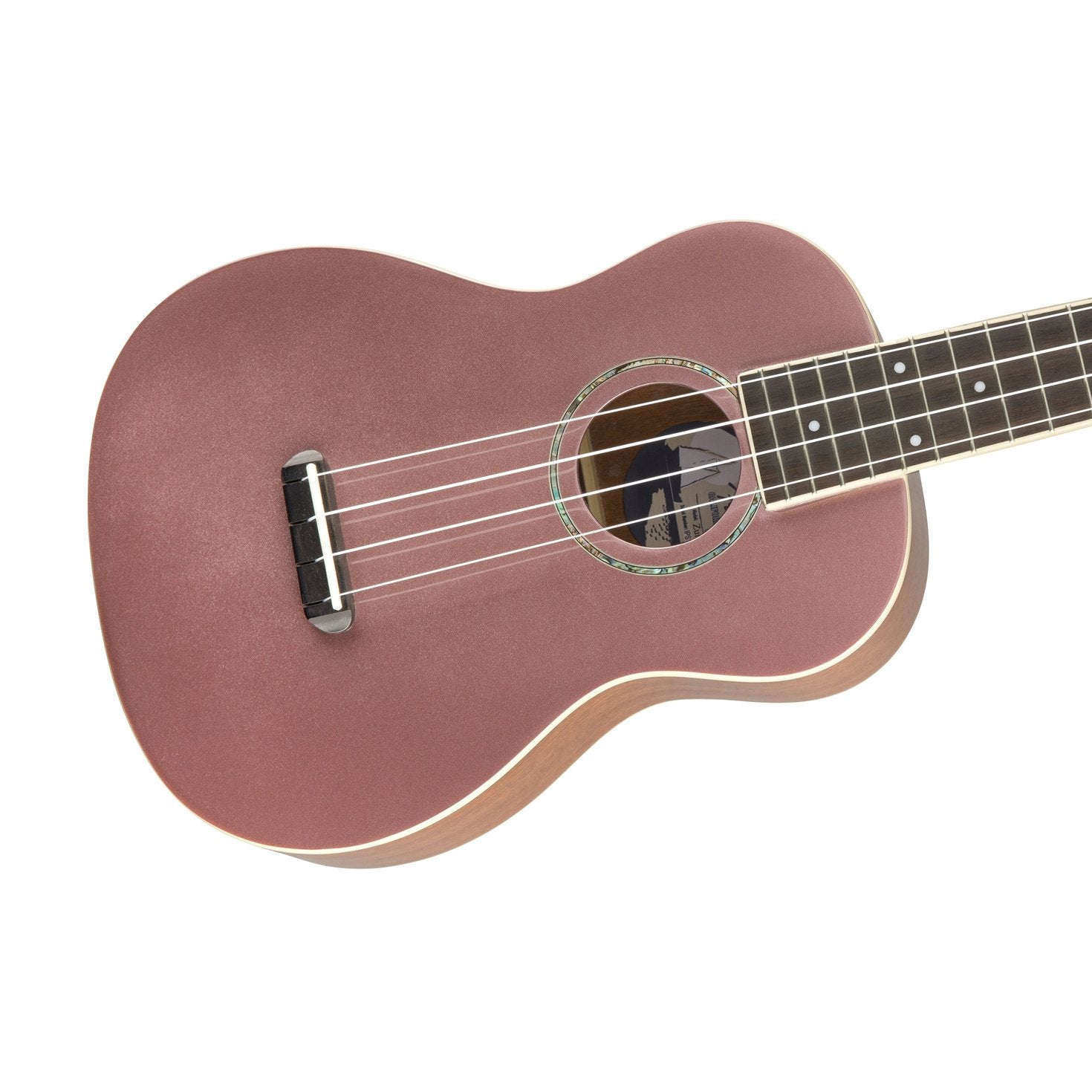 Fender Zuma Classic Concert Ukulele, Wanut FB, Burgundy Mist, FENDER, UKULELE, fender-ukulele-f03-097-1630-066, ZOSO MUSIC SDN BHD