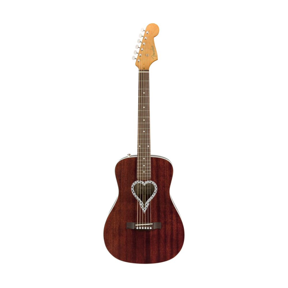 Fender Alkaline Trio Malibu Acoustic Guitar, Walnut FB, Natural, FENDER, ACOUSTIC GUITAR, fender-acoustic-guitar-f03-097-1712-022, ZOSO MUSIC SDN BHD