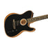 Fender American Acoustasonic Telecaster Guitar w/Bag, Ebony FB, Black, FENDER, ACOUSTIC GUITAR, fender-acoustic-guitar-f03-097-2013-206, ZOSO MUSIC SDN BHD