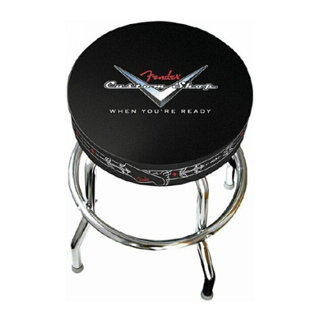 Fender Custom Shop Pinstripe Barstool, 30inch, FENDER, BARSTOOL, fender-barstool-f03-099-0230-010, ZOSO MUSIC SDN BHD