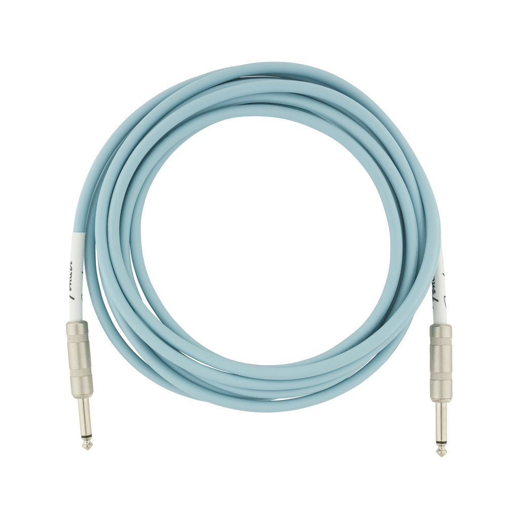 Fender Original Series Instrument Cable, 10ft, Daphne Blue, FENDER, CABLES, fender-cables-f03-099-0510-003, ZOSO MUSIC SDN BHD