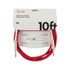 Fender Original Series Instrument Cable, 10ft, Fiesta Red, FENDER, CABLES, fender-cables-f03-099-0510-010, ZOSO MUSIC SDN BHD