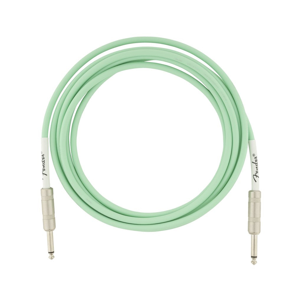 Fender Original Series Instrument Cable, 10ft, Seafoam Green, FENDER, CABLES, fender-cables-f03-099-0510-058, ZOSO MUSIC SDN BHD