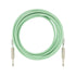 Fender Original Series Instrument Cable, 15ft, Seafoam Green, FENDER, CABLES, fender-cables-f03-099-0515-058, ZOSO MUSIC SDN BHD