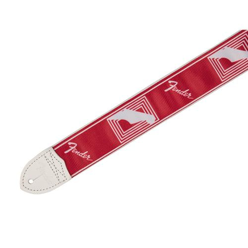 Fender 2inch Monogrammed Guitar Strap, Candy Apple Red, FENDER, STRAP, fender-straps-f03-099-0627-009, ZOSO MUSIC SDN BHD