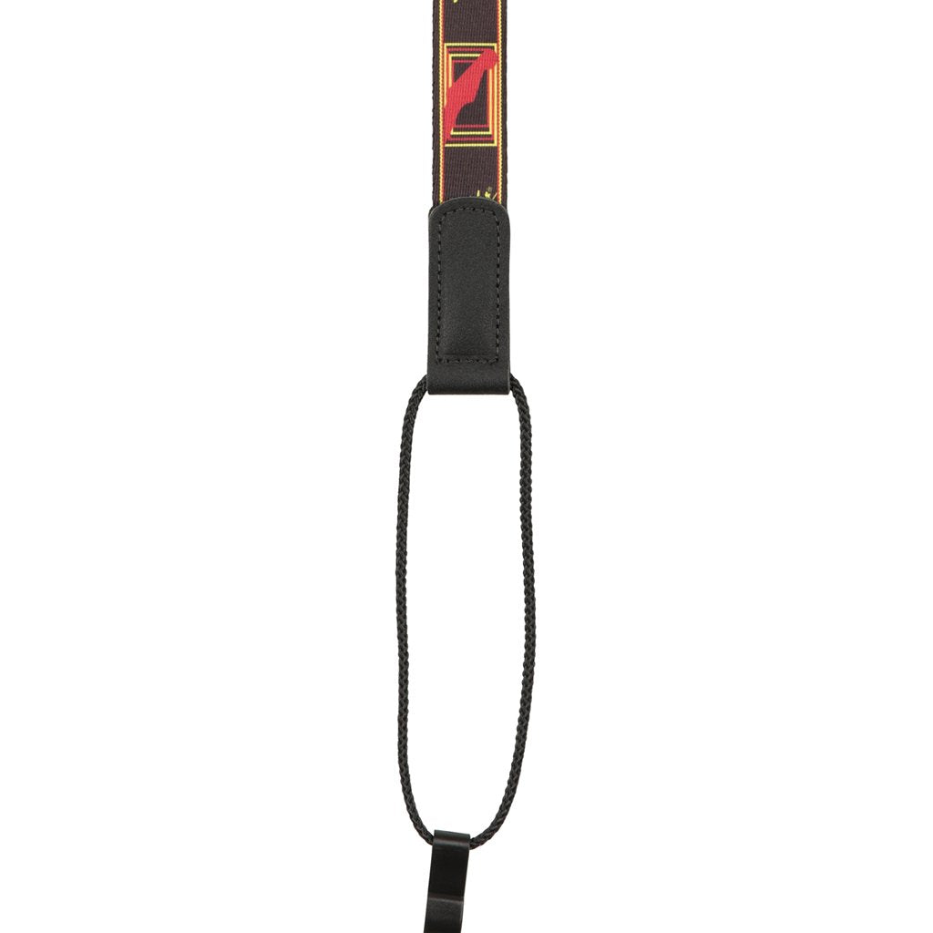 Fender Monogrammed Ukulele Strap, Black/Yellow/Red, FENDER, STRAP, fender-straps-f03-099-0630-002, ZOSO MUSIC SDN BHD