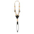 Fender Monogrammed Ukulele Strap, White/Brown/Yellow, FENDER, STRAP, fender-straps-f03-099-0630-004, ZOSO MUSIC SDN BHD