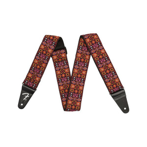 Fender Festival 2inch Woven Guitar Strap, Red, FENDER, STRAP, fender-straps-f03-099-0638-009, ZOSO MUSIC SDN BHD