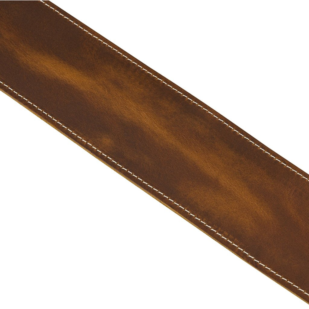 Fender Broken-in Leather Guitar Strap, Tan, 2.5inch, FENDER, STRAP, fender-straps-f03-099-0641-021, ZOSO MUSIC SDN BHD