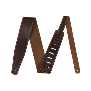 Fender Broken-in Leather Guitar Strap, Brown, 2.5inch, FENDER, STRAP, fender-straps-f03-099-0641-050, ZOSO MUSIC SDN BHD