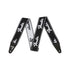 Fender Weighless Running Logo Guitar Strap, Black/White, 2inch, FENDER, STRAP, fender-straps-f03-099-0642-074, ZOSO MUSIC SDN BHD