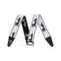 Fender Weighless Running Logo Guitar Strap, White/Black, 2inch, FENDER, STRAP, fender-straps-f03-099-0642-075, ZOSO MUSIC SDN BHD