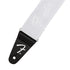 Fender Weighless Running Logo Guitar Strap, White/White, 2inch, FENDER, STRAP, fender-straps-f03-099-0642-077, ZOSO MUSIC SDN BHD
