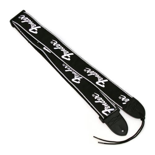 Fender 2 inch Woven Guitar Strap, Silver/Black, FENDER, STRAP, fender-straps-f03-099-0671-000, ZOSO MUSIC SDN BHD