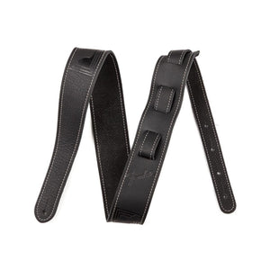 Fender Monogrammed Leather Guitar Strap, Black, FENDER, STRAP, fender-straps-f03-099-0681-006, ZOSO MUSIC SDN BHD