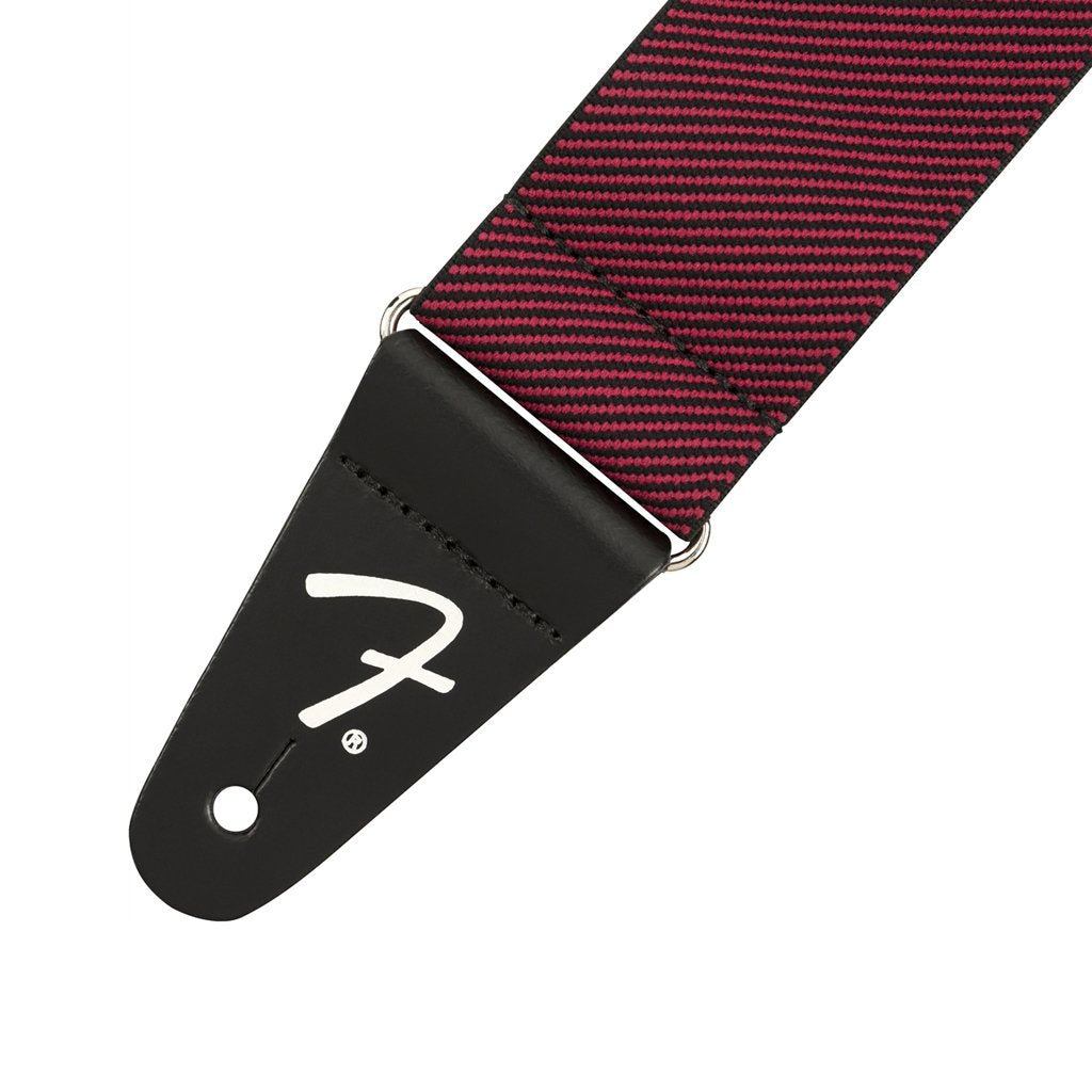Fender WeighLess Tweed Guitar Strap, Red, FENDER, STRAP, fender-straps-f03-099-0685-002, ZOSO MUSIC SDN BHD