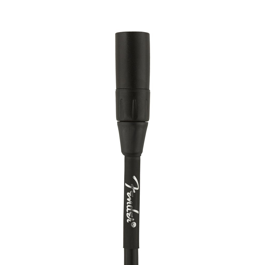 Fender Professional Series Microphone Cable, 25ft, Black, FENDER, CABLES, fender-cables-f03-099-0820-015, ZOSO MUSIC SDN BHD