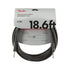 Fender Professional Series Instrument Cable, 18.6ft, Black, FENDER, CABLES, fender-cables-f03-099-0820-020, ZOSO MUSIC SDN BHD