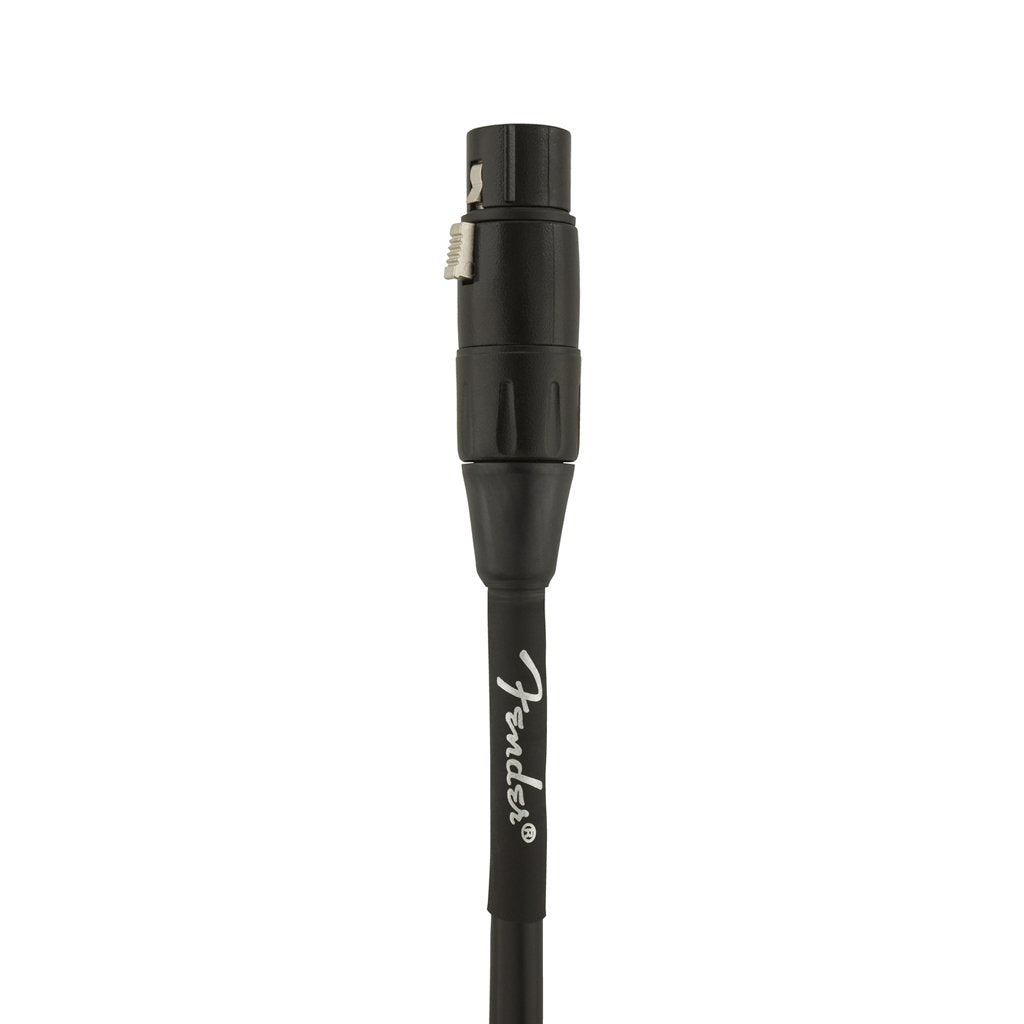 Fender Professional Series Microphone Cable, 10ft, Black, FENDER, CABLES, fender-cables-f03-099-0820-022, ZOSO MUSIC SDN BHD