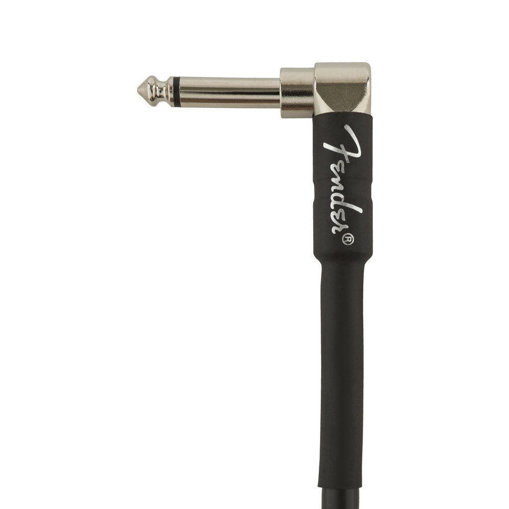 Fender Professional Series Angled Instrument Cable, 10ft, Black, FENDER, CABLES, fender-cables-f03-099-0820-025, ZOSO MUSIC SDN BHD